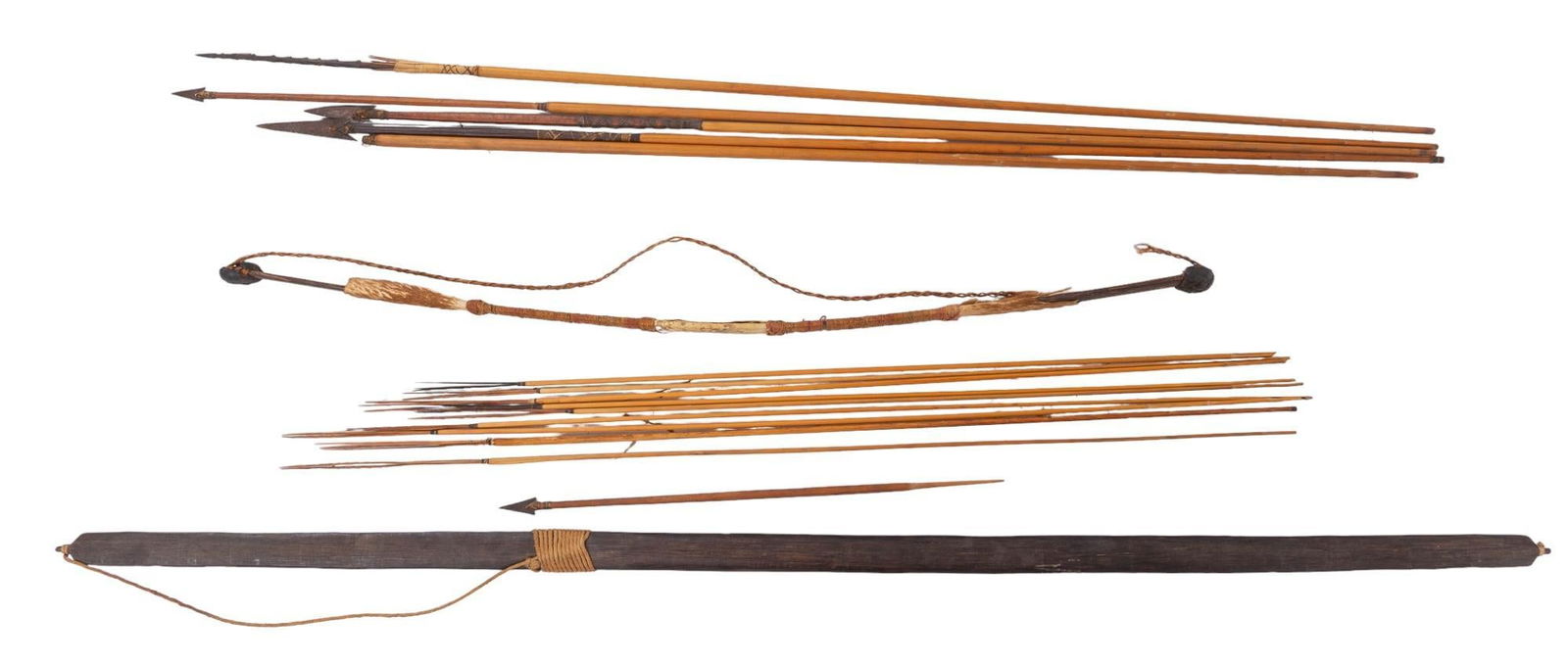 Primitive Central American Bows & Arrows (1 of 9)