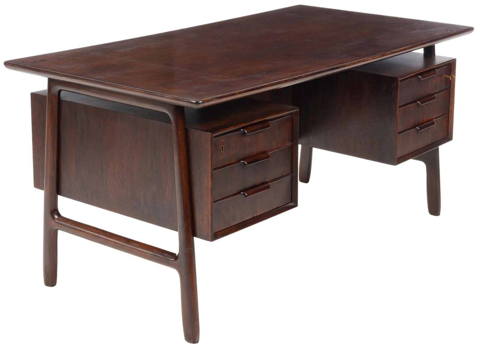 Danish Mid-Century Desk (1 of 9)