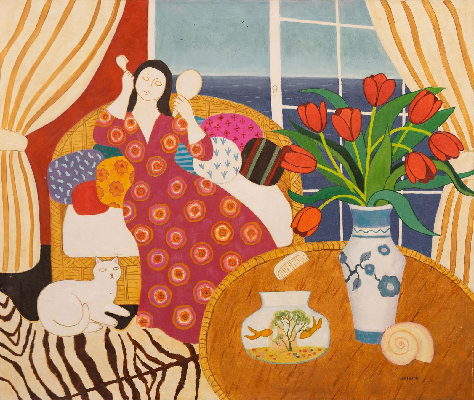 Darline Jellerson, Colorful Interior Scene (1 of 3)