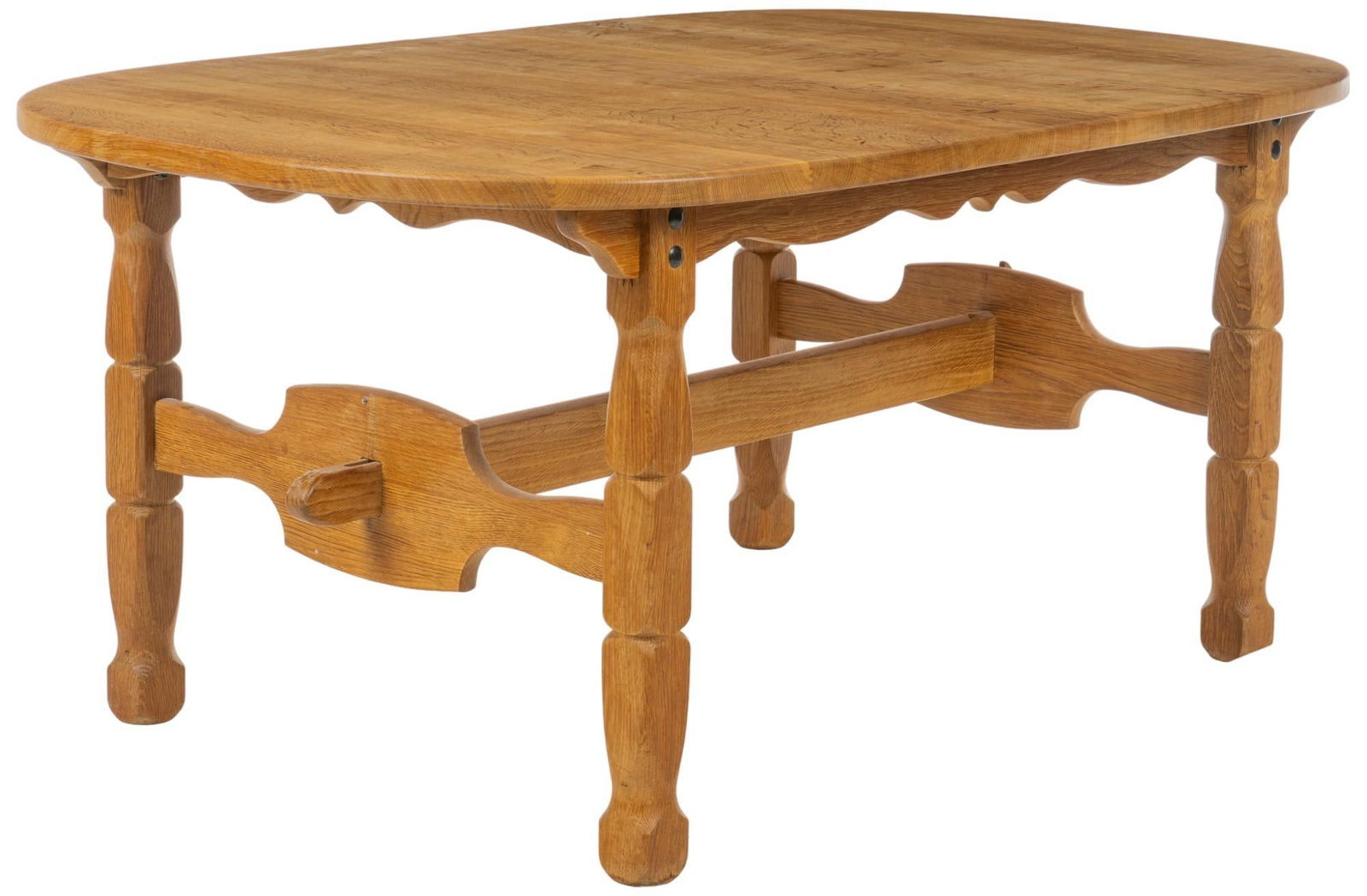 Danish Mid-Century Extending Dining Table (1 of 9)