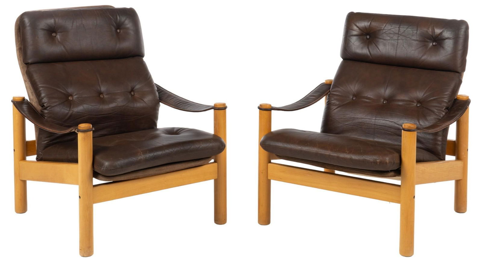 Pair of Danish Mid-Century Modern "Beo" Lounge Chairs (1 of 9)