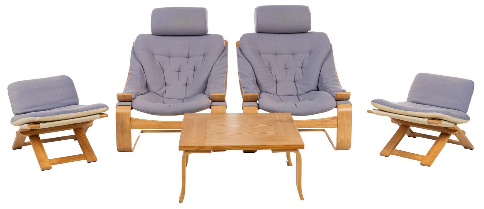 5pc Danish Mid-Century Living Room Suite (1 of 6)