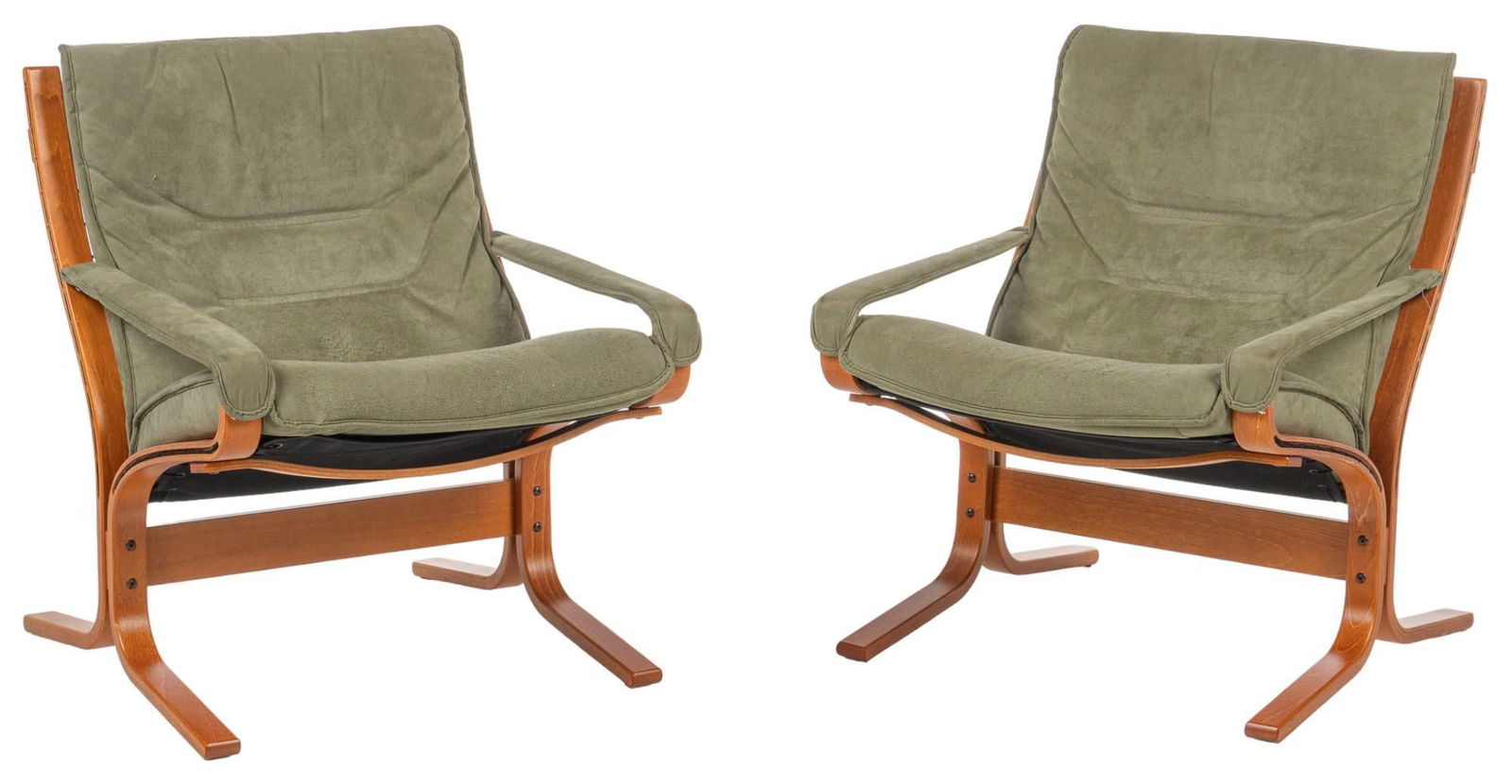 Pair of Danish Mid-Century Lounge Chairs (1 of 13)