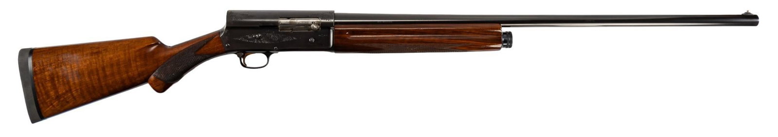 Early FN Browning Auto 5 Light Twelve 12 Gauge Shotgun: Serial: 332361 Manufacturer: FN-Belgium / Browning Arms Co. (c. 1951) Model: Auto 5 Light Twelve Caliber: 12 Gauge (fixed full) Barrel length: 29.5 in. (2.75 in. chamber) OAL: 49.25 in. Condition: Goo
