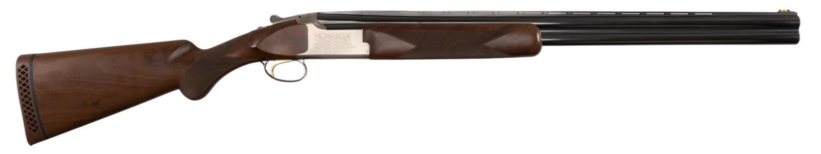 Excellent Browning Citori White Lightning 12 Gauge O/U Shotgun: Serial: 16512MT131 Manufacturer: Miroku-Japan / Browning Arms Co. (c. 2006) Model: Citori White Lightning Caliber: 12 Gauge (full / modified screw in chokes) Barrel length: 28 in. (3 in. chamber) OAL: