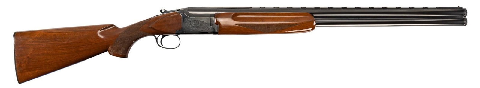 Winchester 101 XTR Lightweight 12 Gauge Over Under Shotgun: Serial: K483802E Manufacturer: Miroku-Japan / Winchester Model: 101 XTR Lightweight Caliber: 12 Gauge (3 in) Barrel length: 28 in. (Screw in chokes, Skeet & Imp Cyl) OAL: 44.5 in. (14.25 in. LOP) 