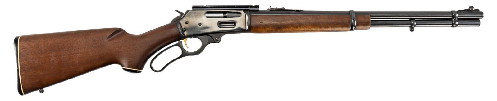 Marlin 336 RC 30-30 Lever Action Rifle: Serial: AD37453 Manufacturer: Marlin (c.1968) Model: 336 RC Caliber: 30-30 Barrel length: 20 in OAL: 40 in Condition: Very Good; Walnut stock and forend have light handling marks; receiver has light h