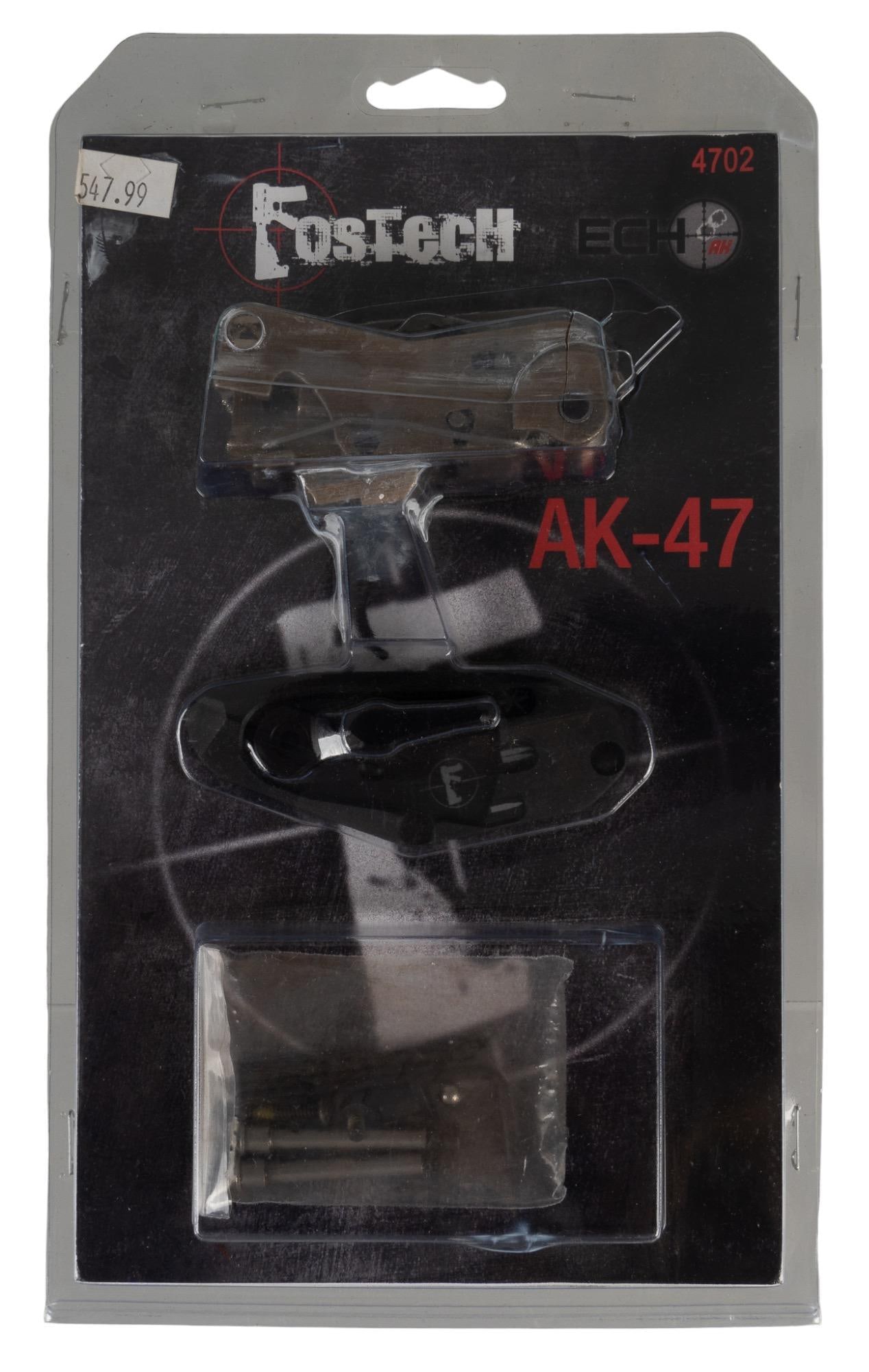 Fostech Echo Binary Trigger For AK Rifles: Includes: 1- Fostech Echo Binary Trigger for Kalashnikov Rifles Condition: Excellent- new in wrap Provenance: Collection from now closed South Texas Guns in San Antonio, Texas Shipping available for