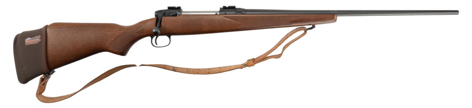 Savage Model 110 300 Win Mag Bolt Action Rifle: Serial: F265442 Manufacturer: Savage Model: 300 Win Mag Barrel Length: 24 in. OAL: 45.5 in. Condition: Very Good - Excellent: wood stock has light handling marks; receiver & barrel have light hand