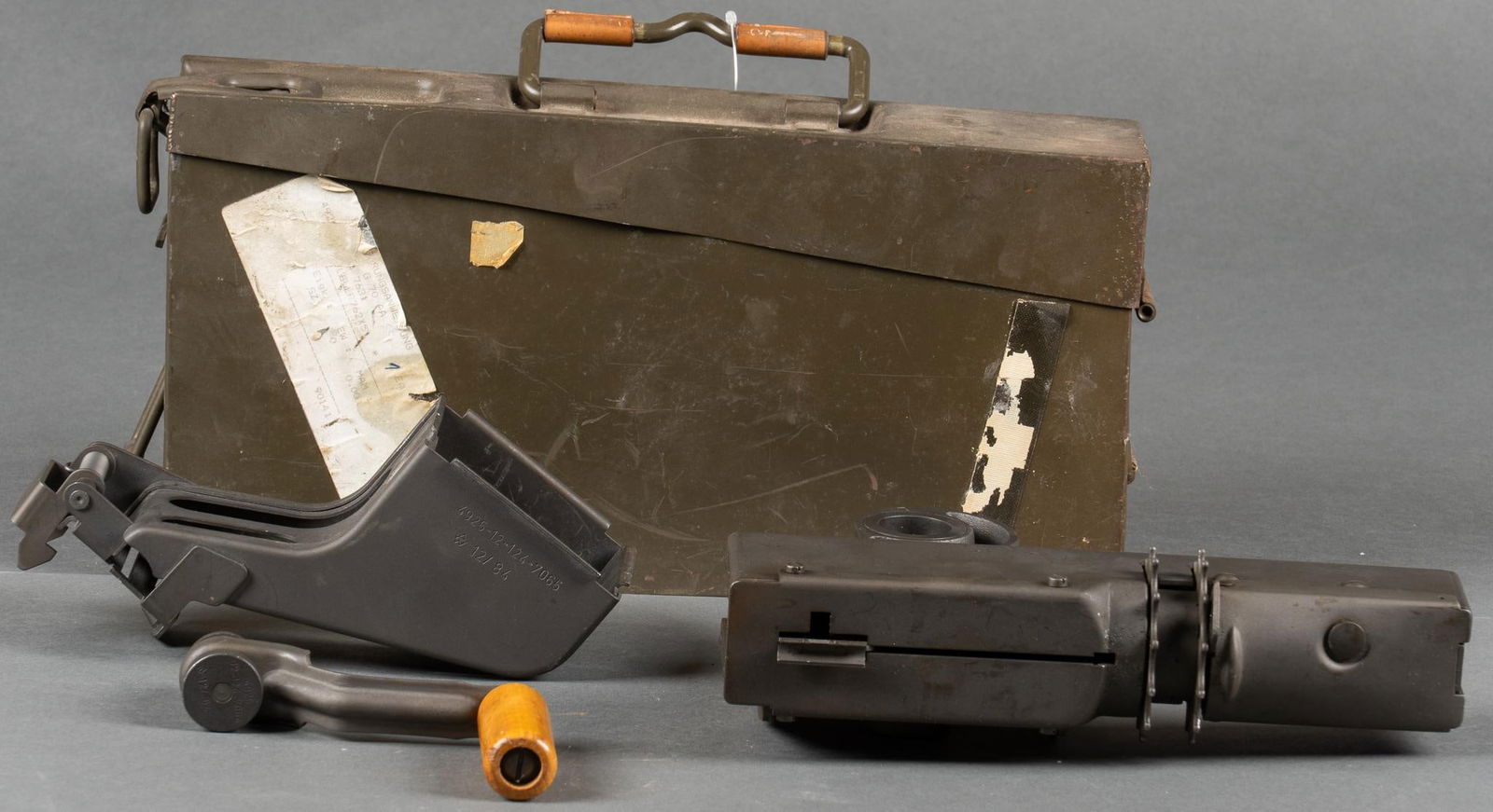 West German MG34 MG42 MG3 Belt Loader: Includes: West German MG34/MG42/MG3 Belt Loader for 308/7.62x51/8mm Mauser, Fully functional and smooth operating Provenance: A Highland Oaks, Texas estate Shipping available for this lot through o