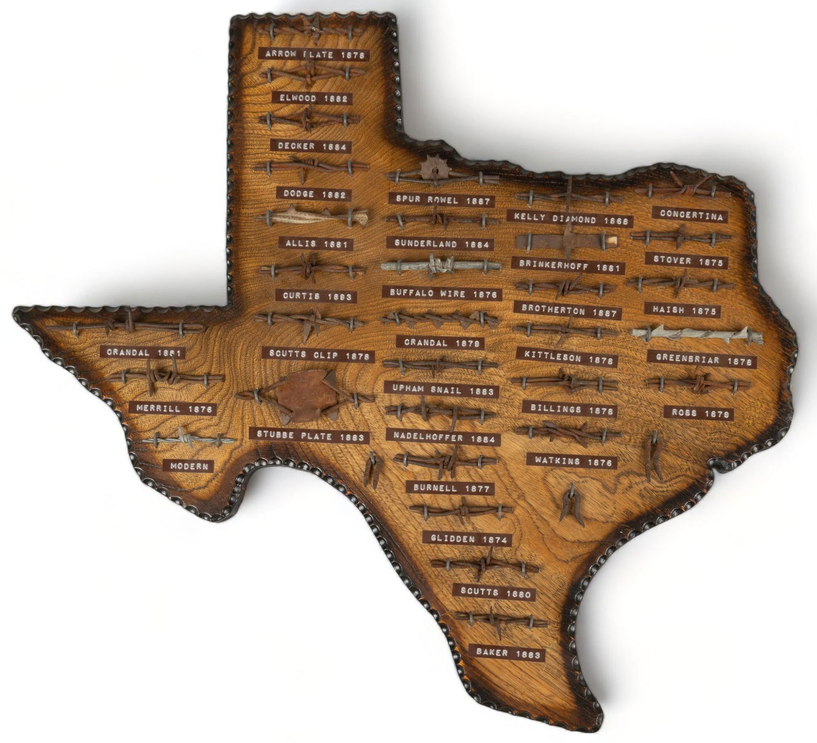 Early Texas Barbed Wire Display (1 of 6)