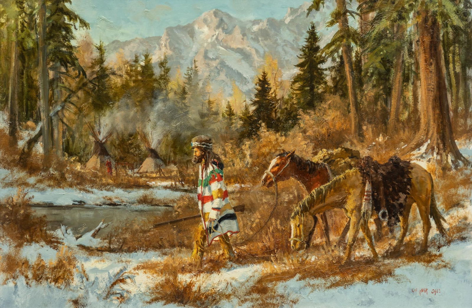 Mark Ogle, "Friendly Passing", 1985 (1 of 6)