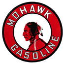 Large Mohawk Gasoline Advertising Sign