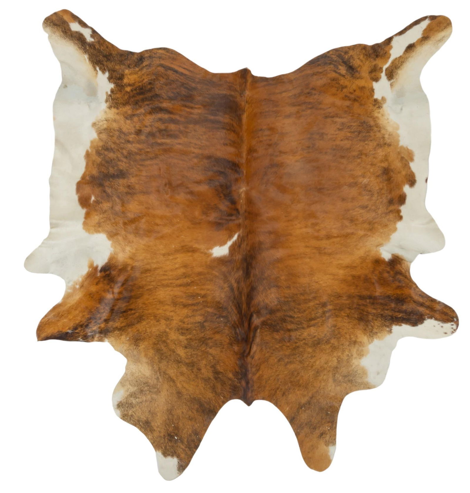 Cow Hide Rug, 7 ft. 4 in. x 7 ft. 3 in. (1 of 3)