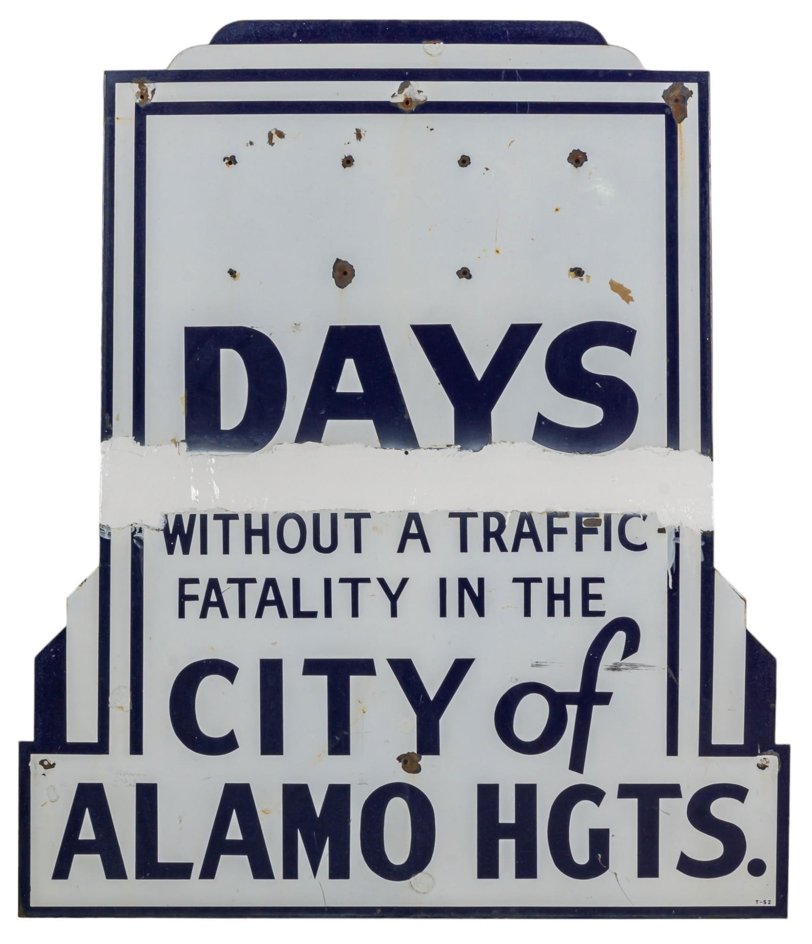 City of Alamo Heights Metal Traffic Sign (1 of 4)