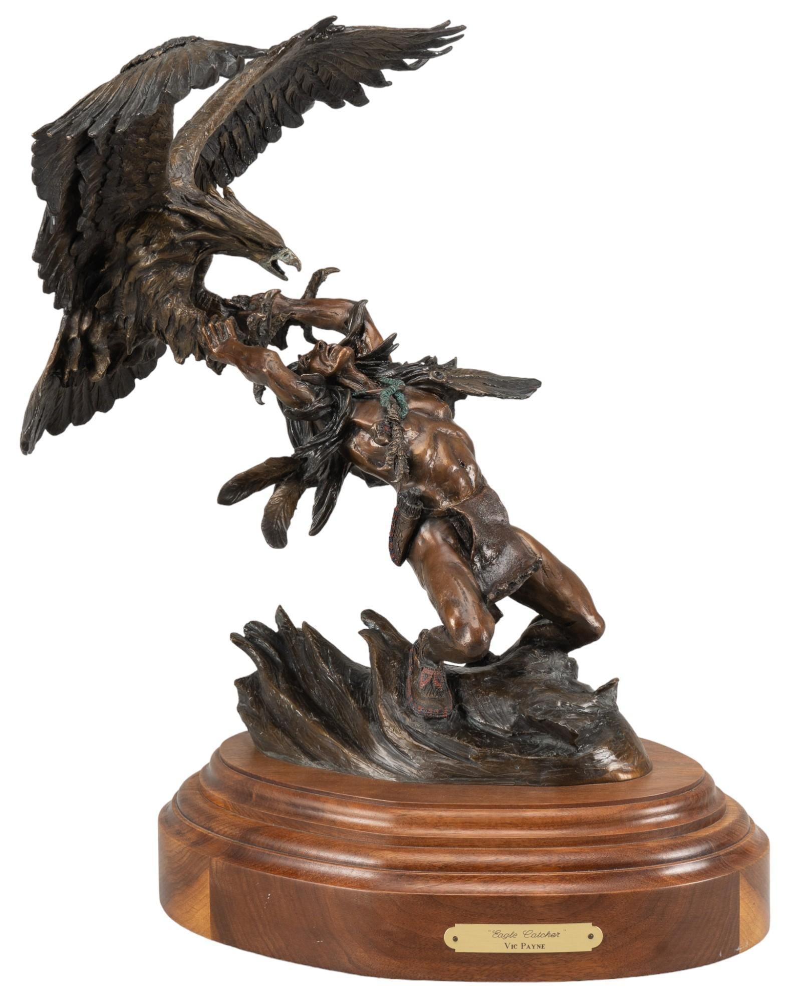 Vic Payne, "Eagle Catcher", 4/100 (1 of 15)