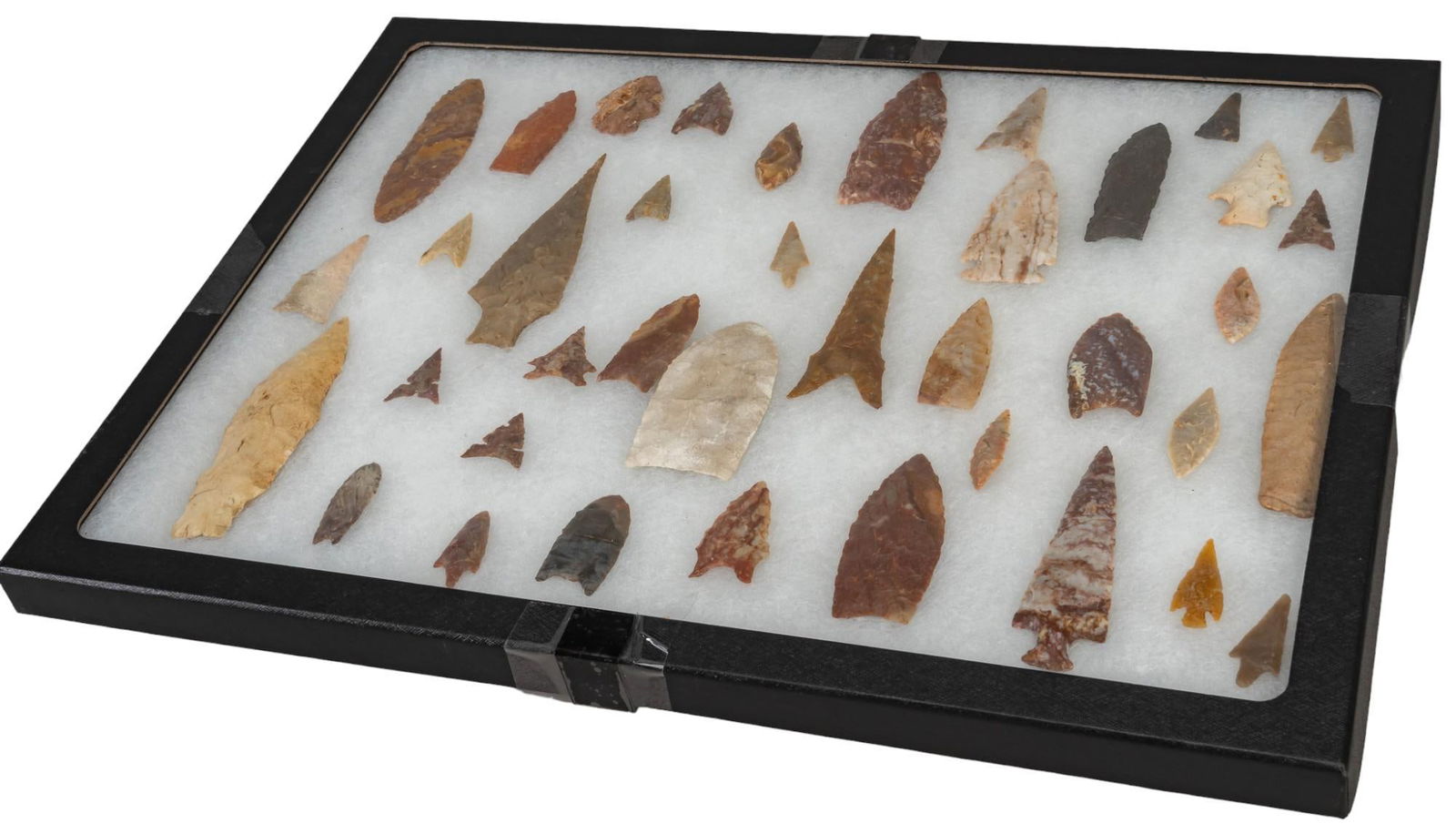 Framed Collection of Projectile Points (1 of 6)