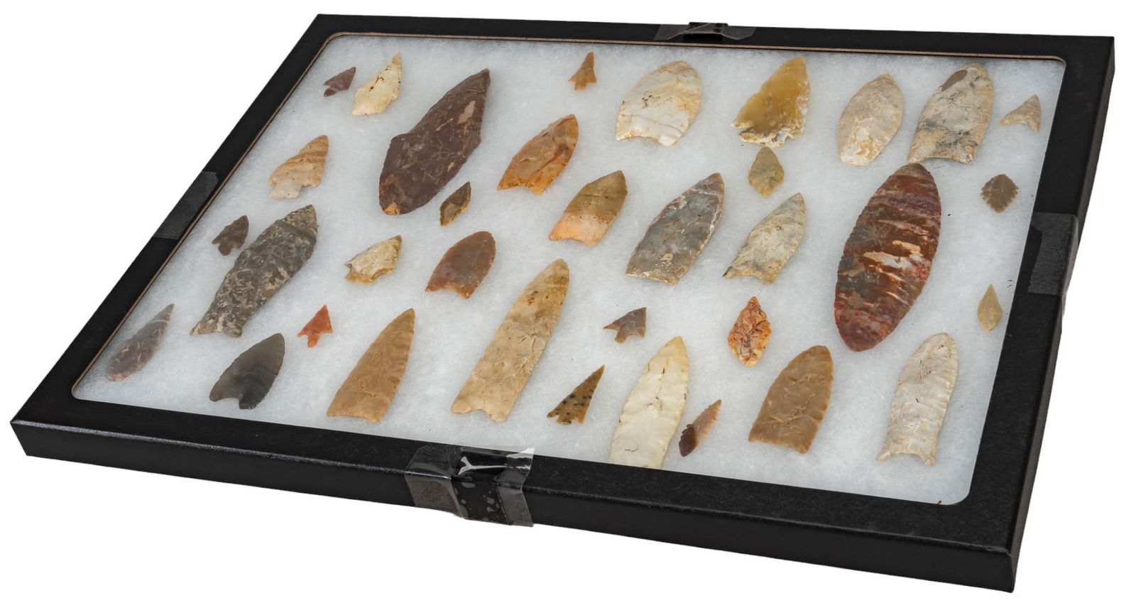 Framed Collection of Projectile Points (1 of 6)
