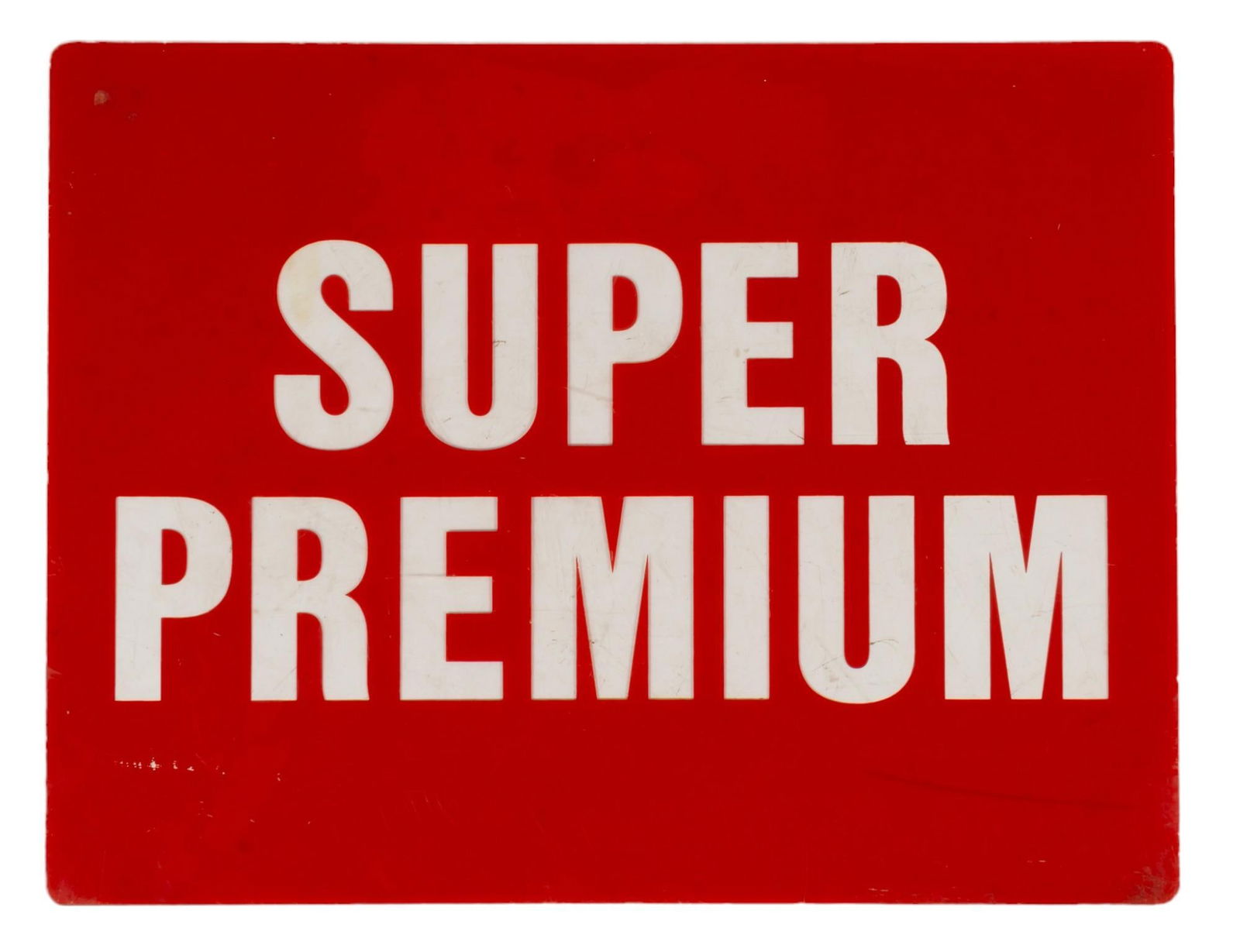 Vintage Super Premium Sign (1 of 3)