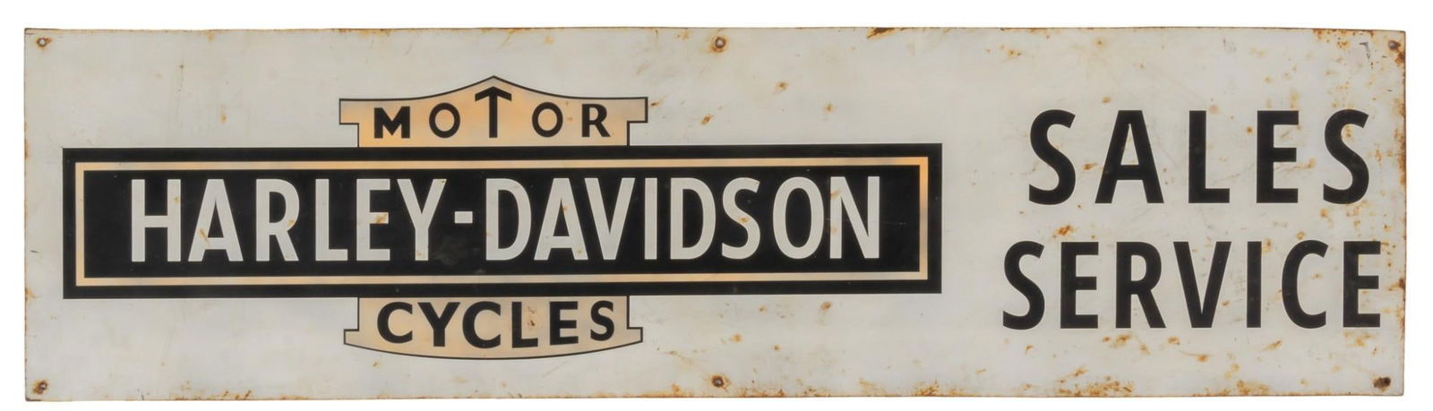 Vintage Harley Davidson Metal Sign (1 of 3)
