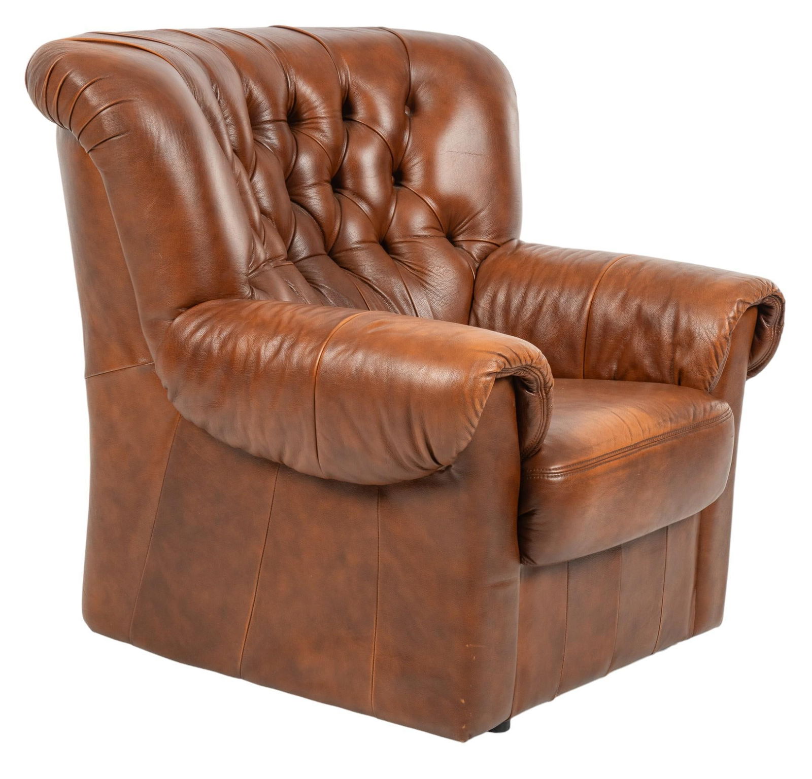 Brown Leather Armchair (1 of 6)