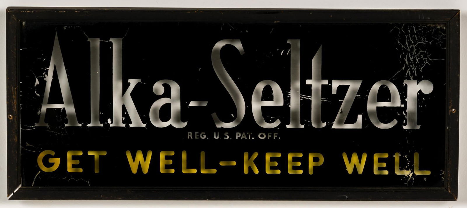 Black Alka Seltzer Sign (1 of 4)