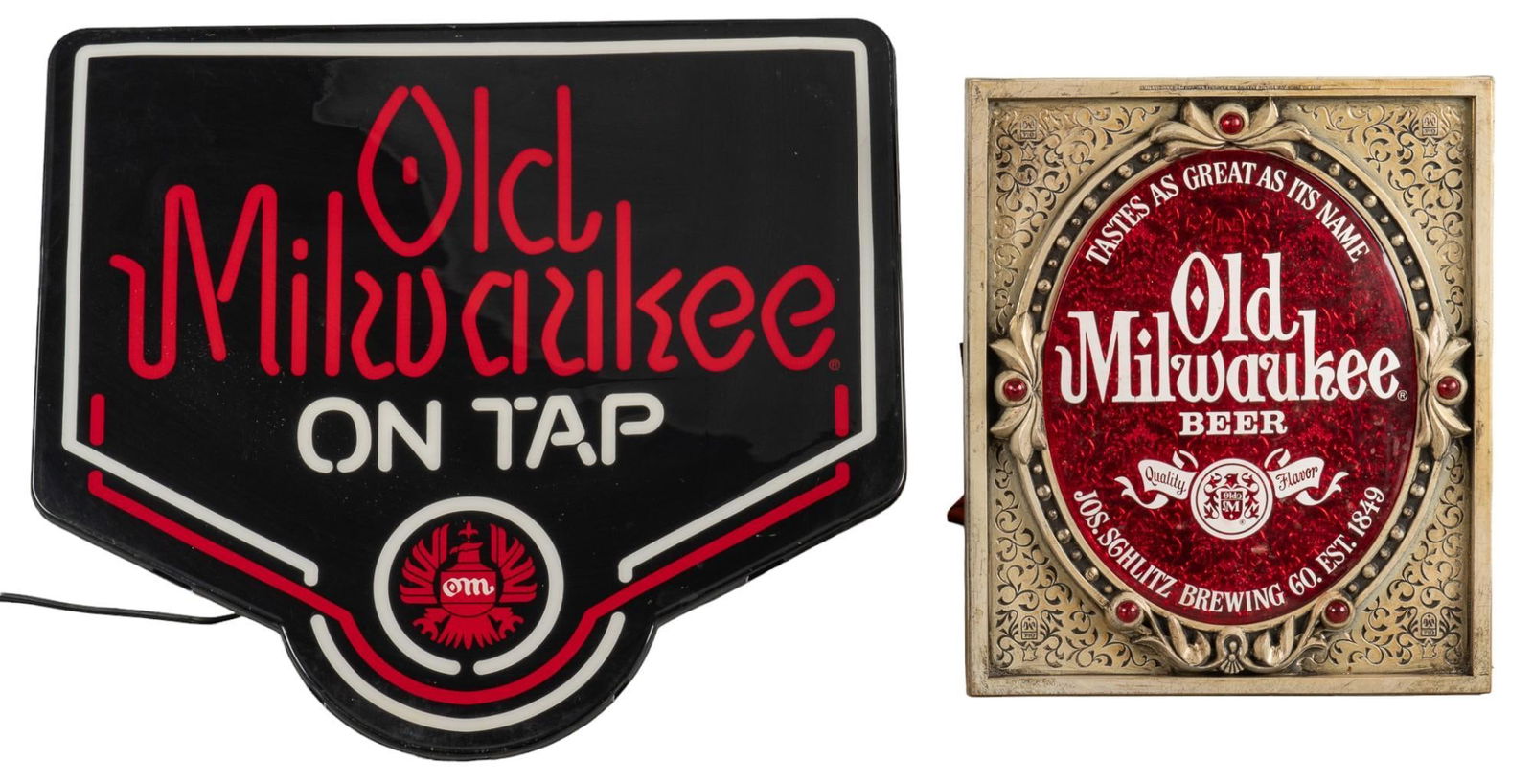 (2) Pieces of Old Milwaukee Beer Signage (1 of 13)