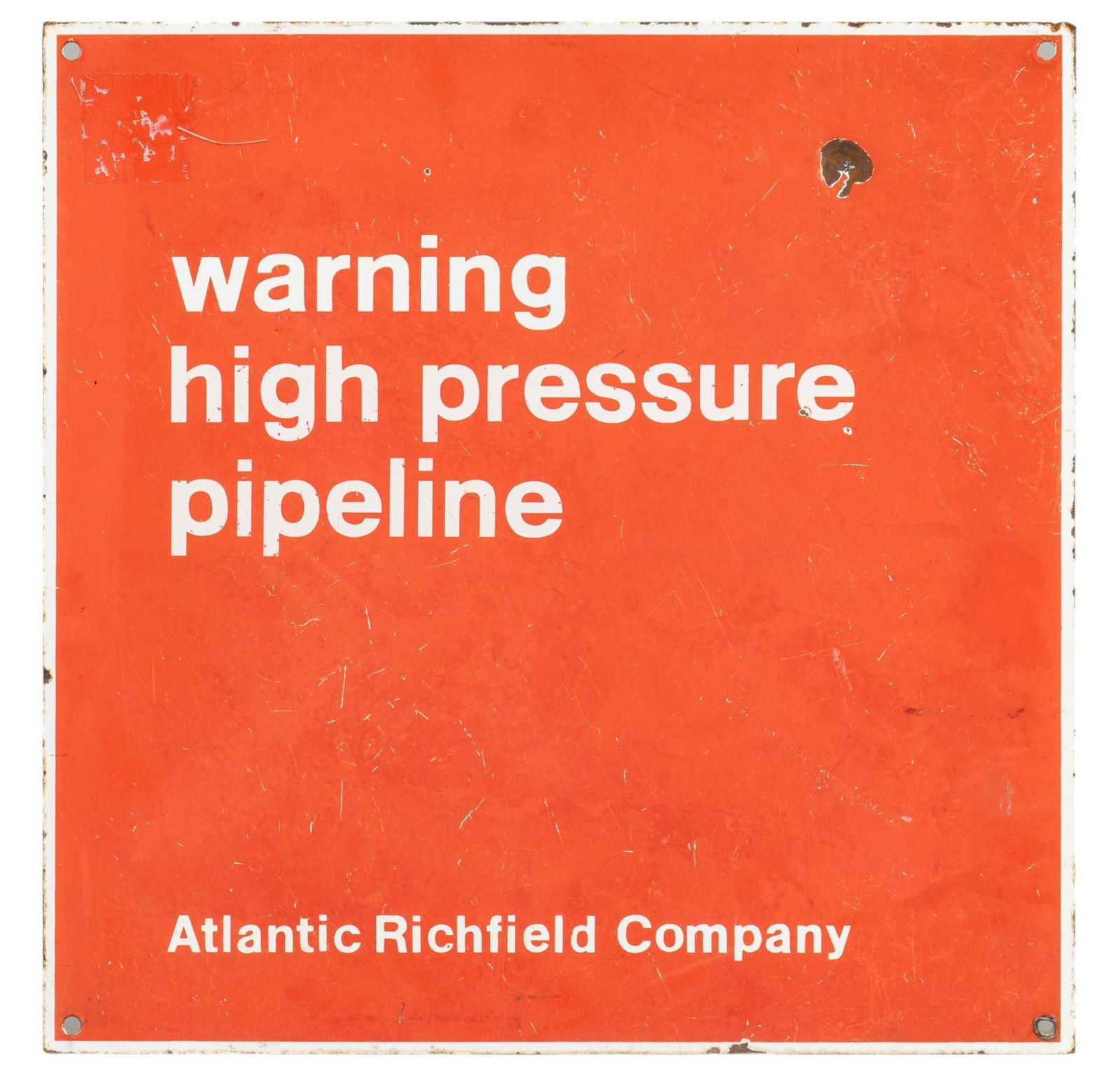 Porcelain Atlantic Richfield Co. Sign (1 of 8)