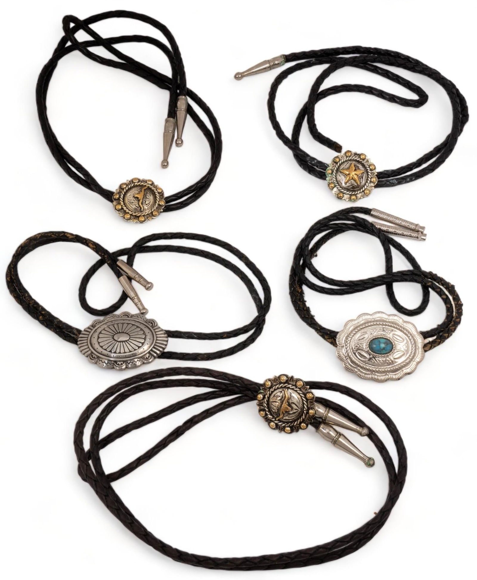 Collection of (5) Bolo Ties (1 of 13)