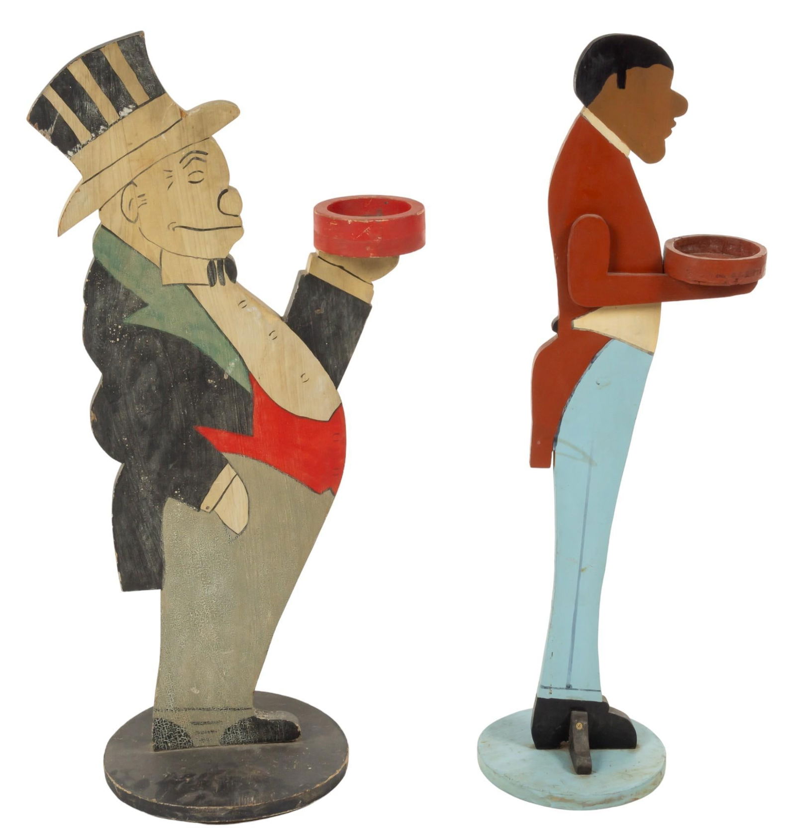 (2) Vintage Butler Ashtrays (1 of 7)