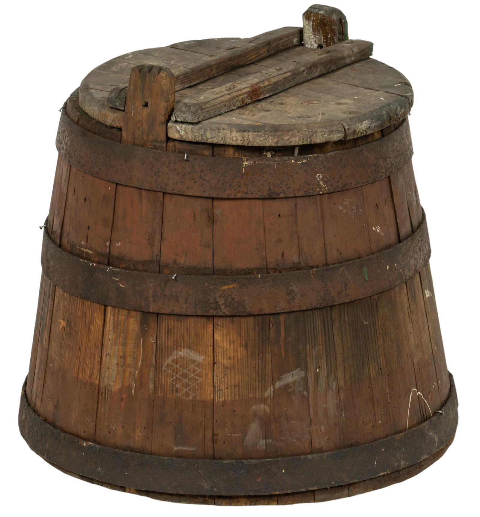 Rustic Barrel Container (1 of 6)