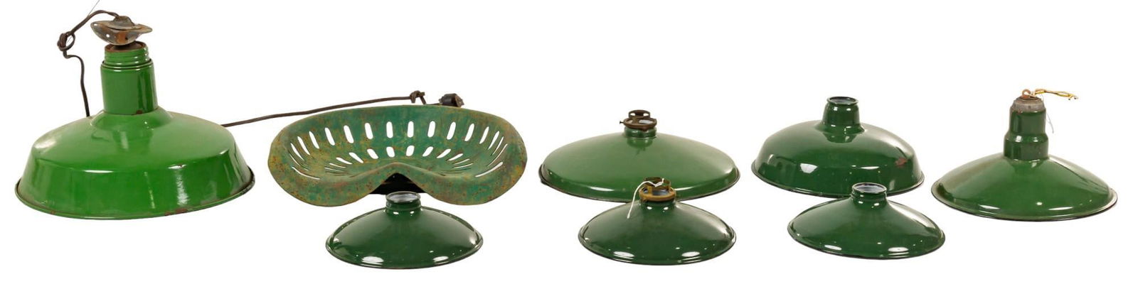 Collection of Enameled Fixtures (1 of 8)