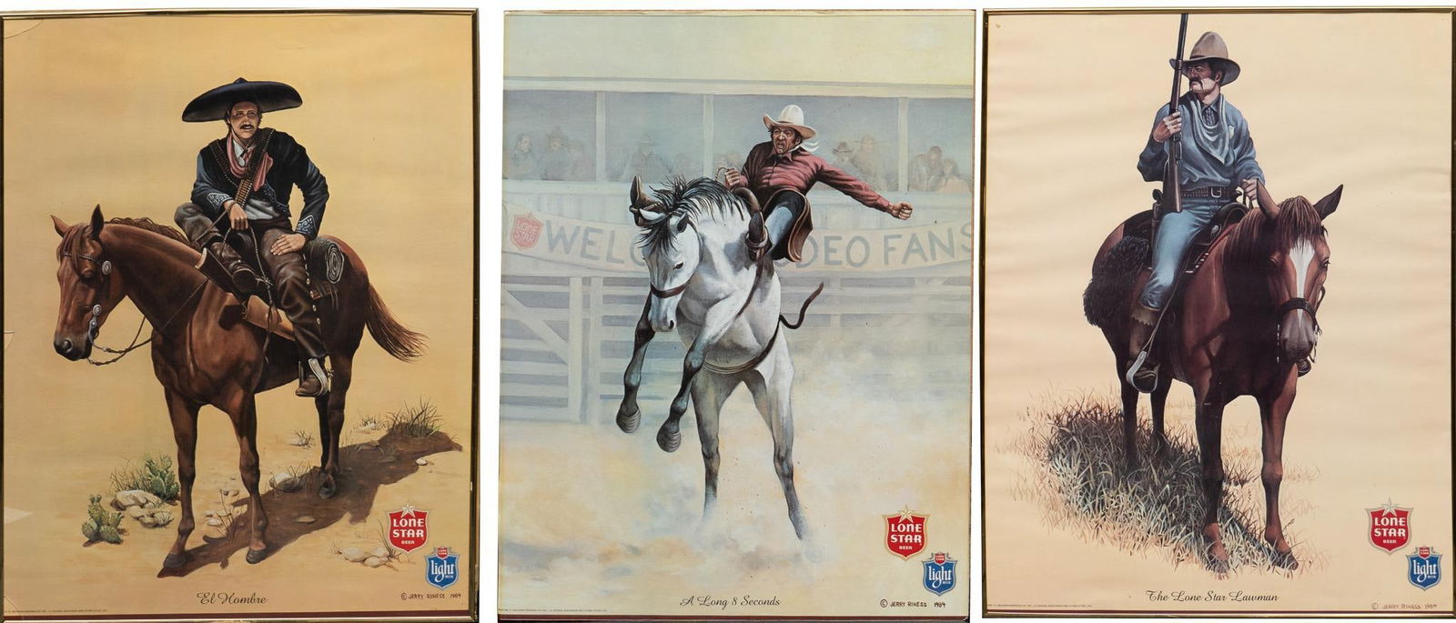 Collection of (3) Lone Star Posters (1 of 13)