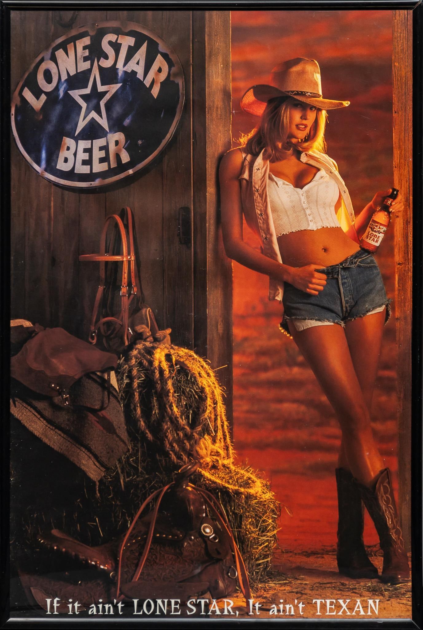 Lone Star Beer Rodeo Poster (1 of 2)