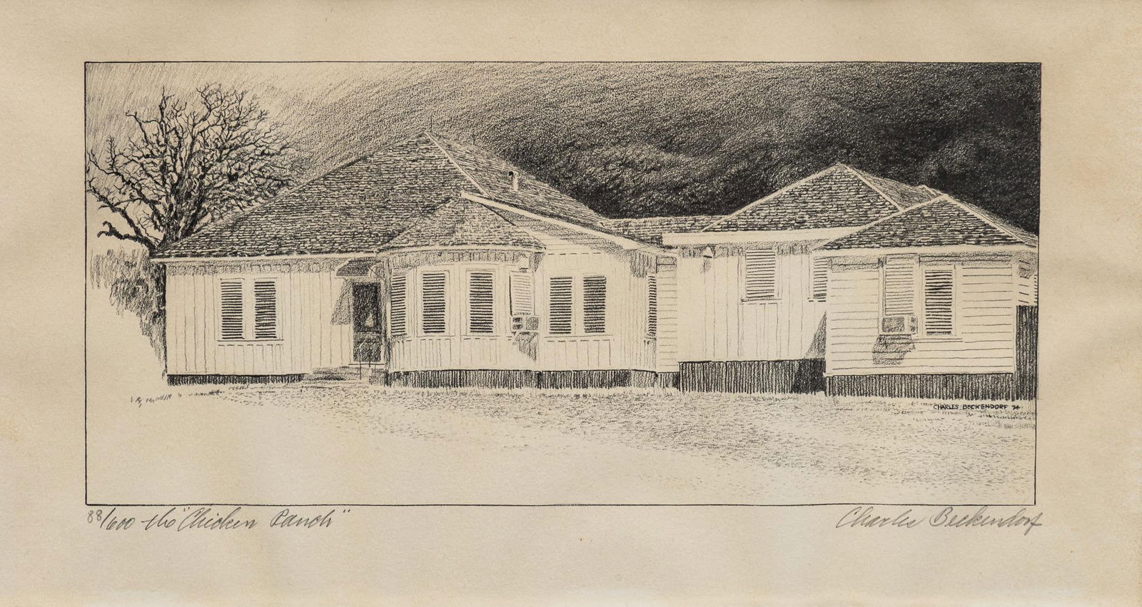 Charles Beckendorf, "The Chicken Ranch" (1 of 6)