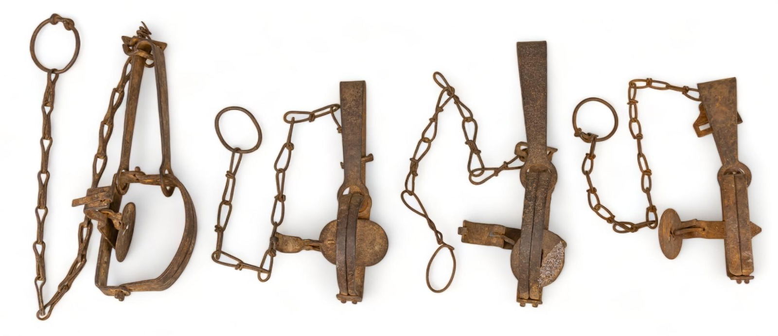 Collection of (4) Antique Animal Traps (1 of 6)