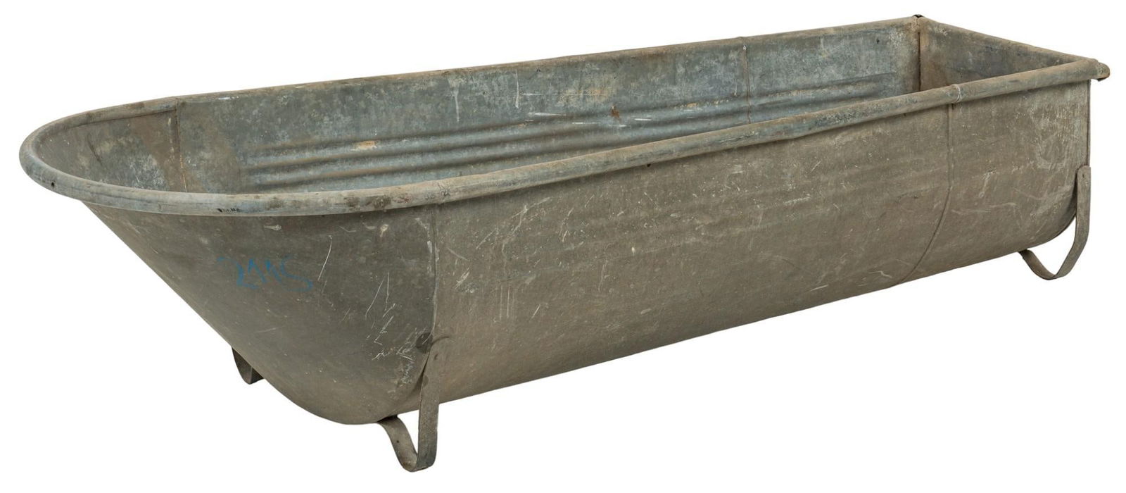 Farmhouse Galvanized Metal Wash Tub (1 of 8)