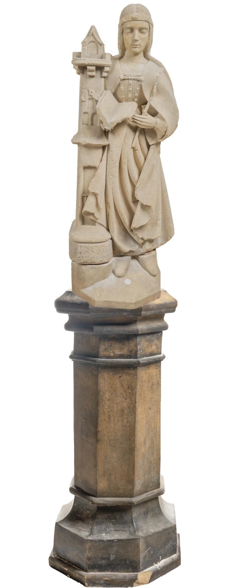 St. Barbara Statue (1 of 10)