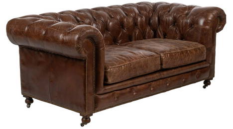 Vintage Chesterfield Style Sofa