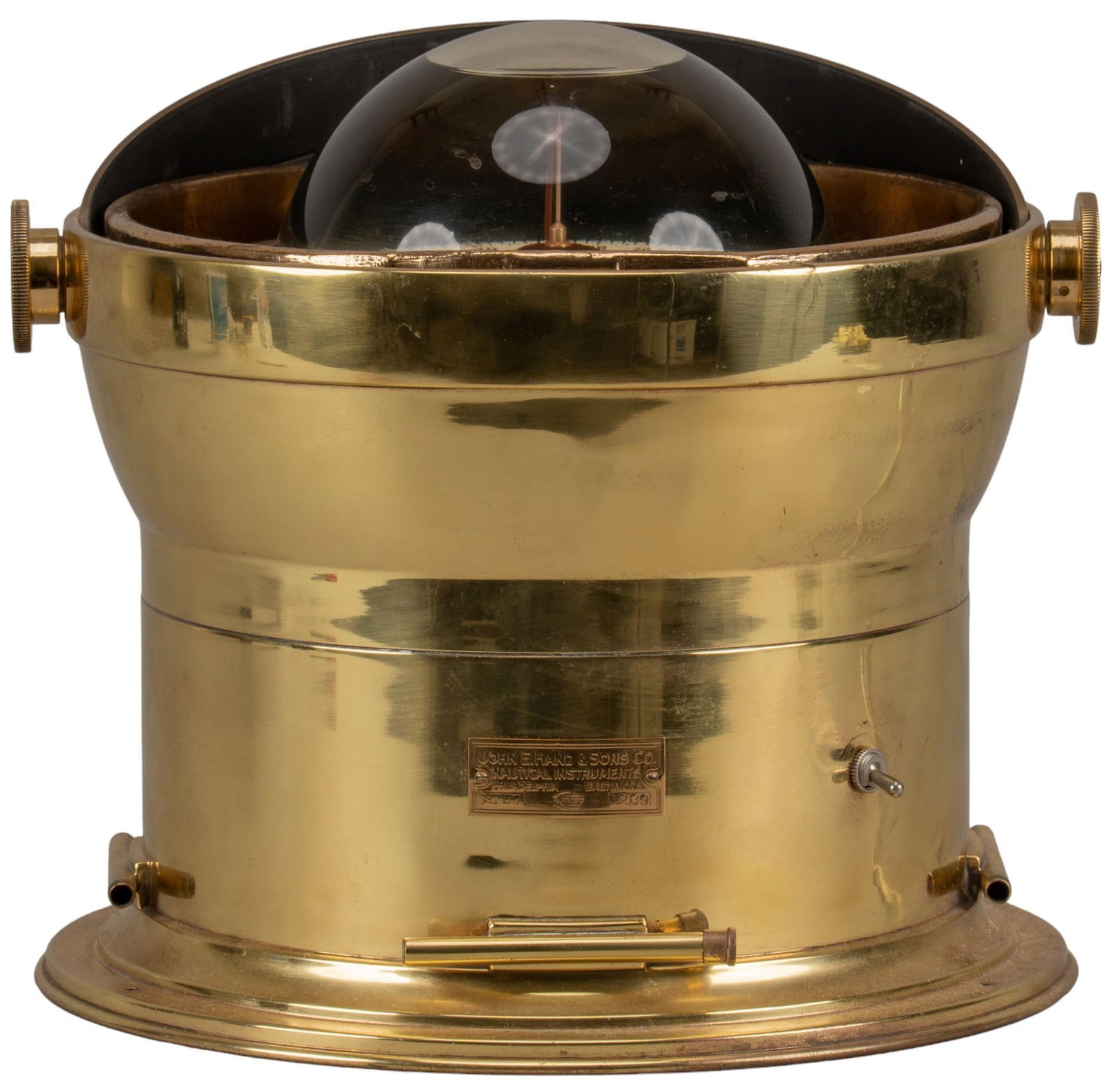 John E. Hands and Sons Co. Nautical Compass (1 of 8)
