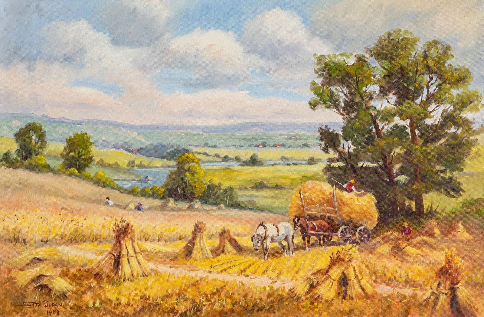 Santa Duran, "Golden Harvest", 1983 (1 of 5)