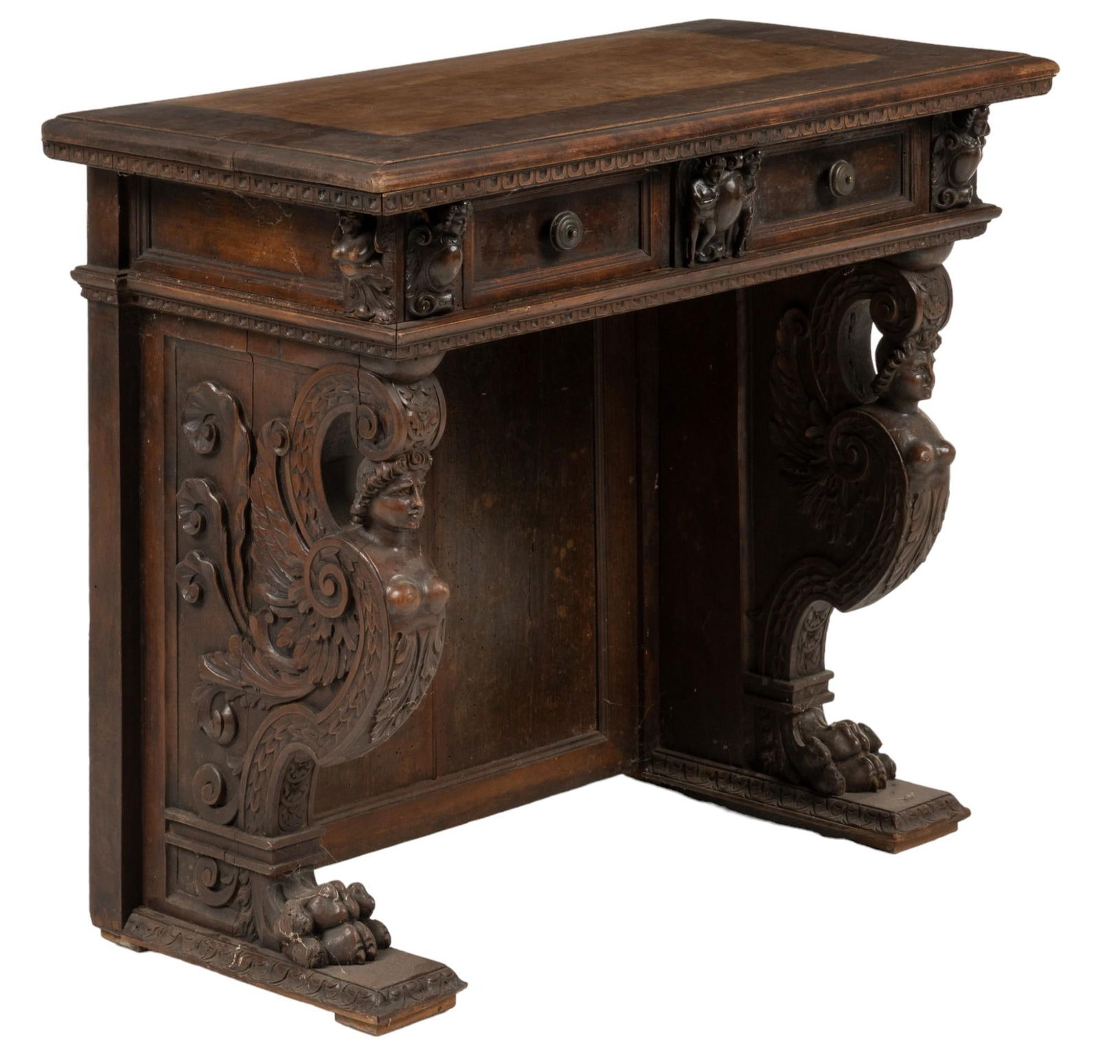 Renaissance Revival Style Desk (1 of 10)