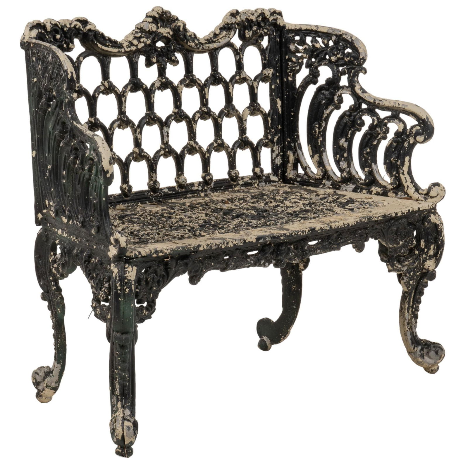 Vintage Iron Bench (1 of 8)