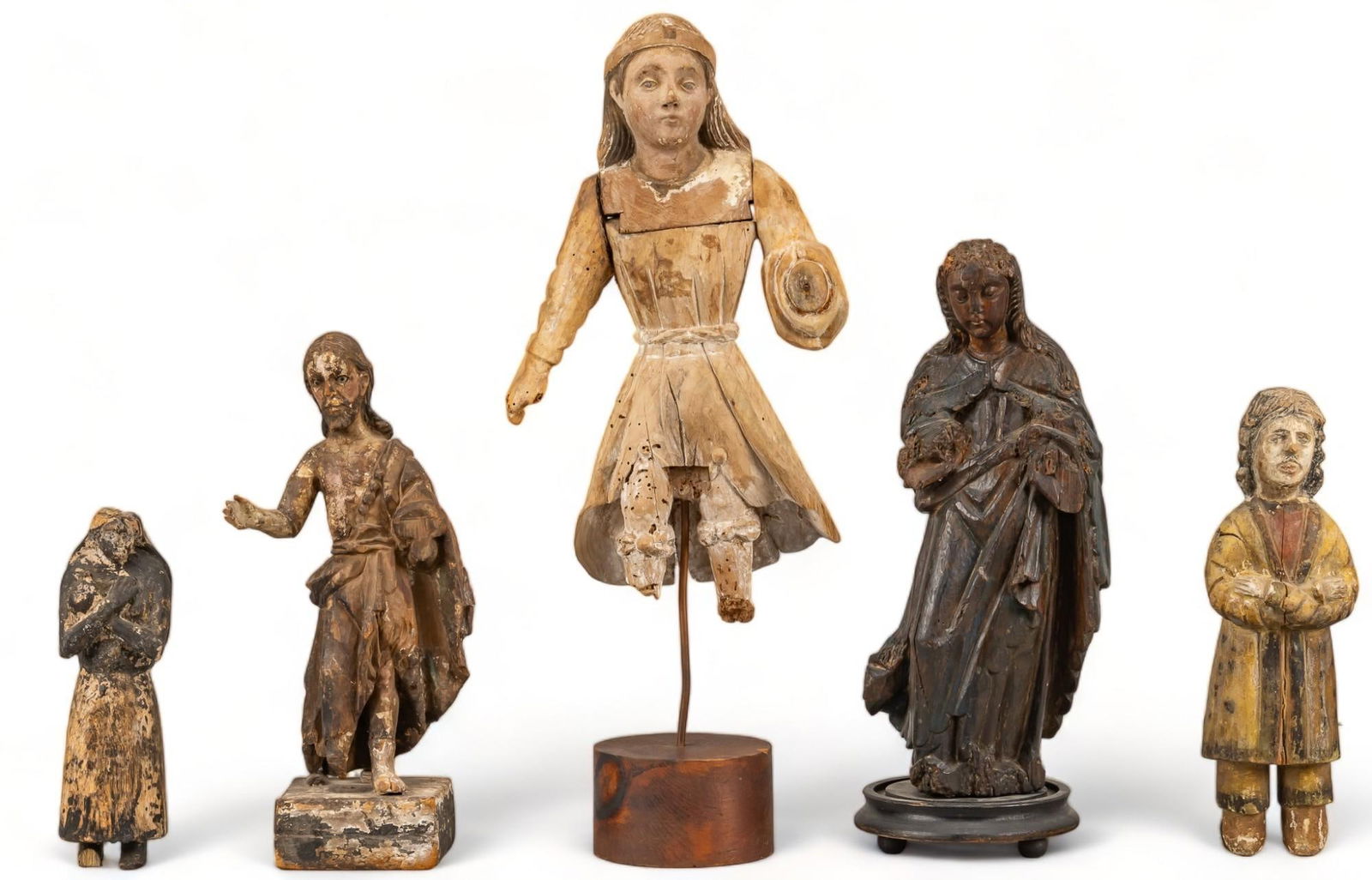 (5) Santos Folk Art Pieces (1 of 16)