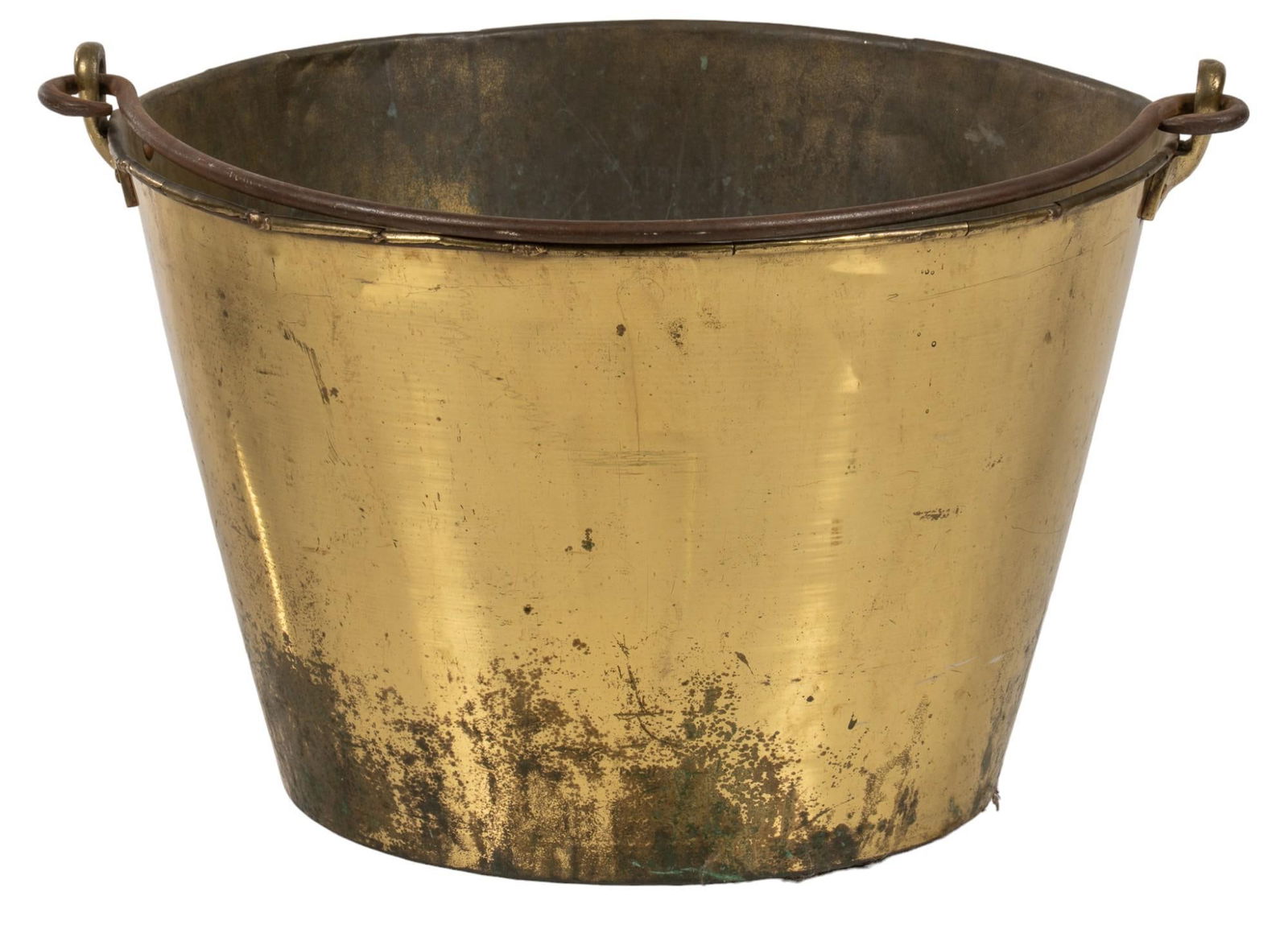Large Vintage Cauldron Planter (1 of 5)