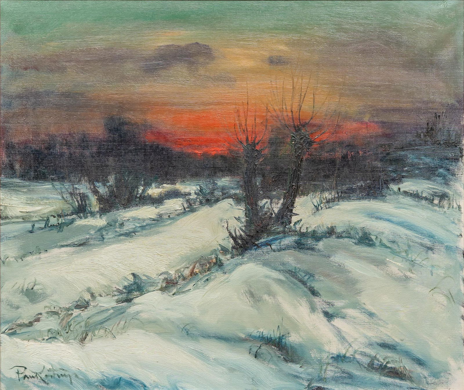 Paul Kastren, Snowy Sunset (1 of 7)