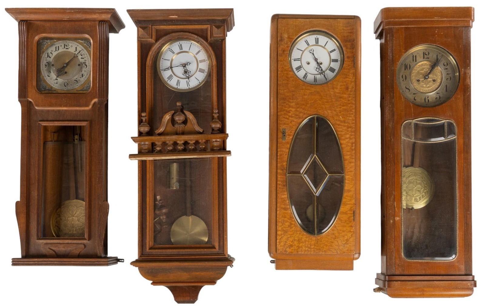 Collection of (4) Vintage Wall Clocks (1 of 6)