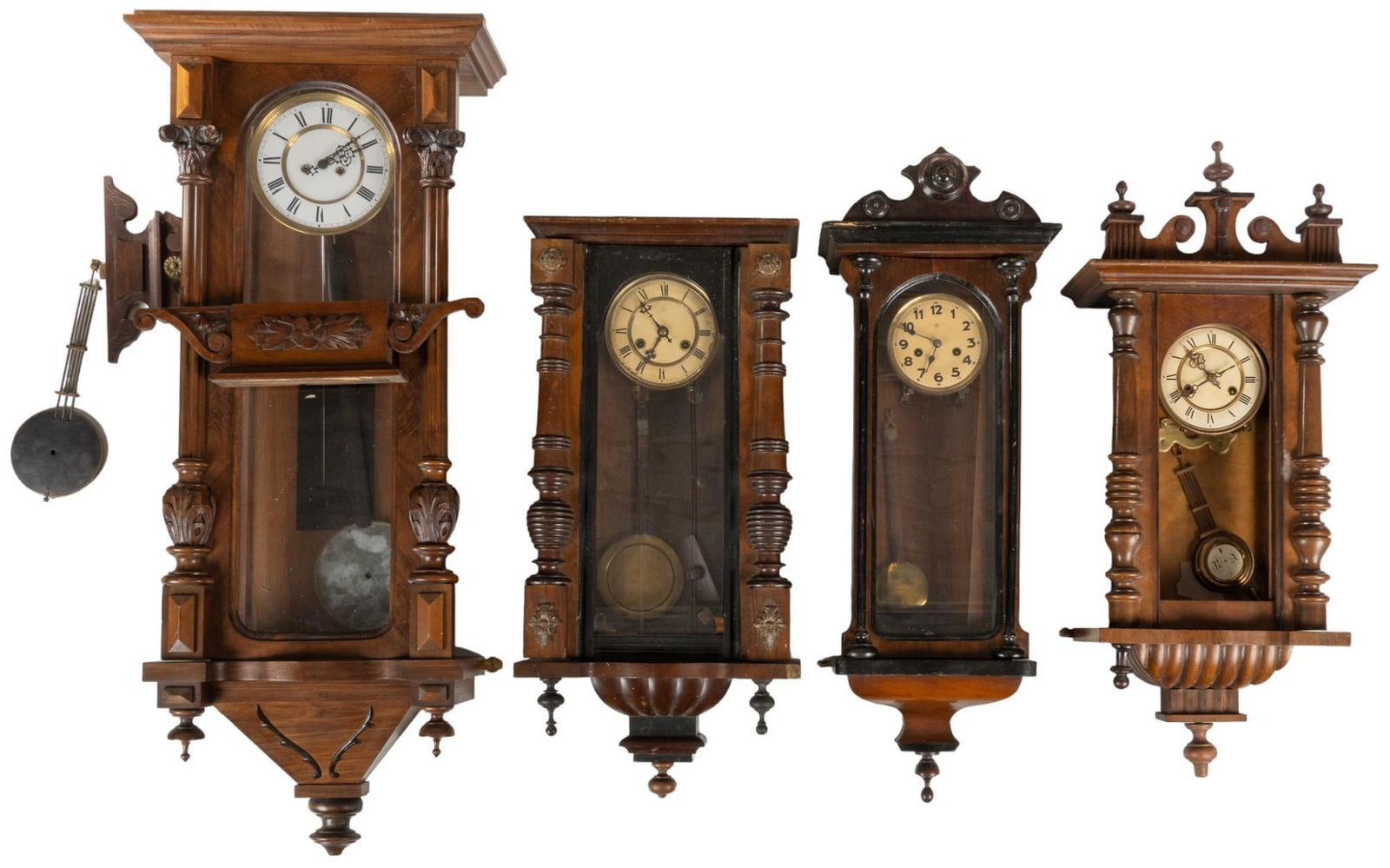 Collection of (4) Vintage Wall Clocks (1 of 7)