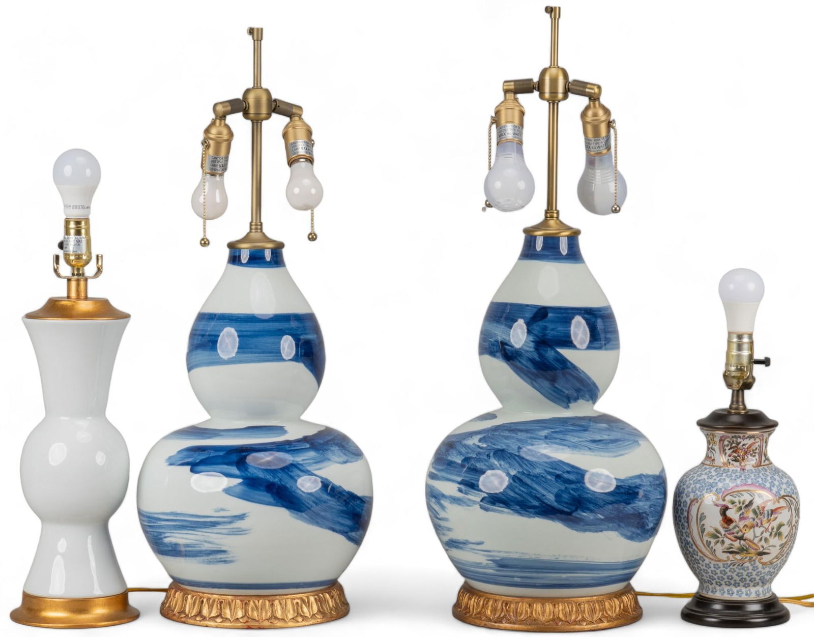 (4) Ceramic Lamps (1 of 7)