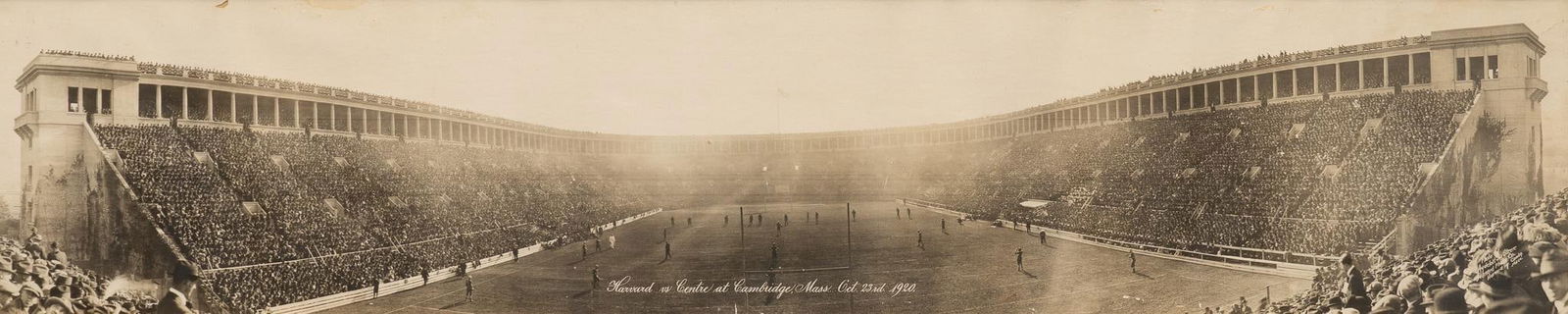 Harvard v. Centre College Football Photo, 1920 (1 of 5)